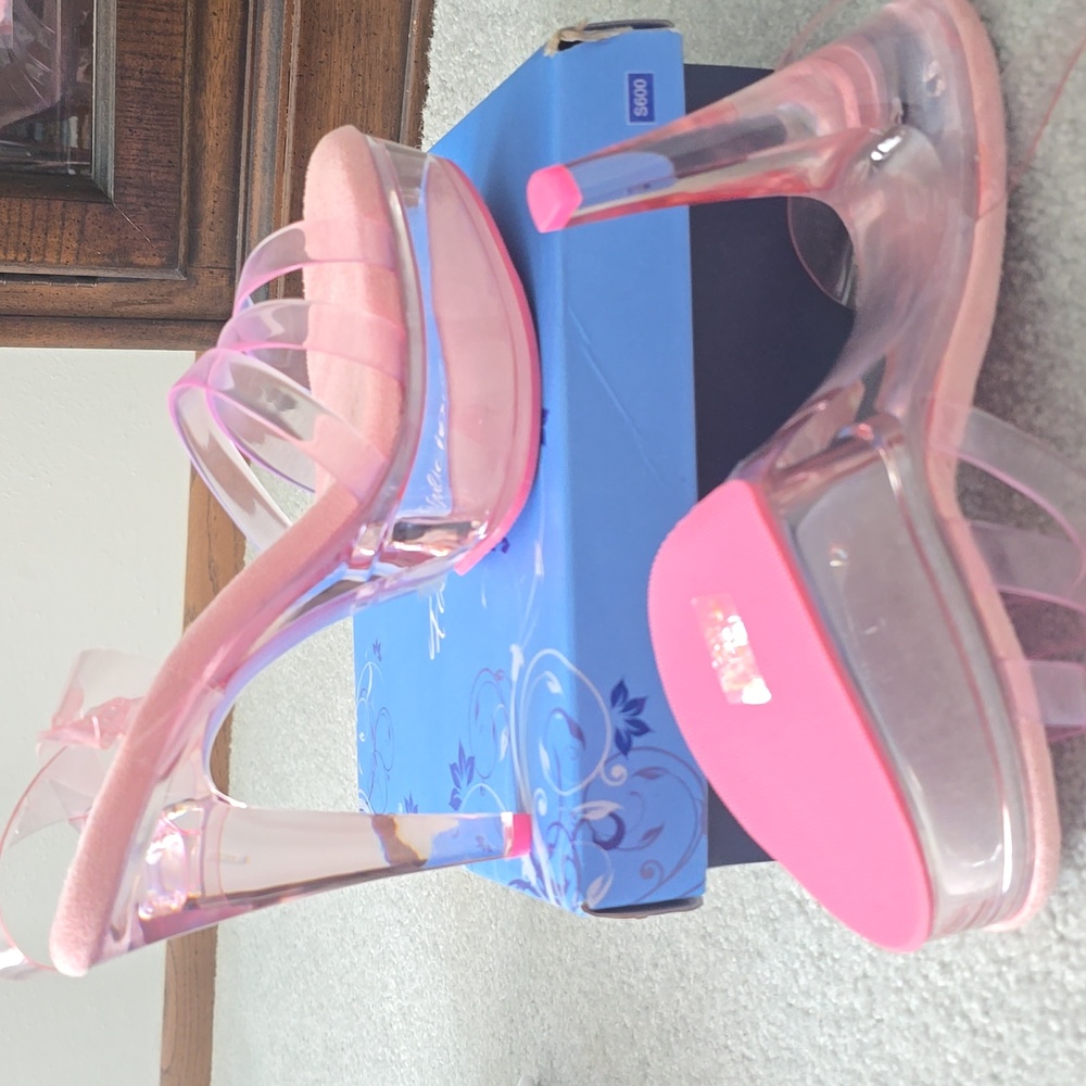 Fabulicious Clear Stilettos